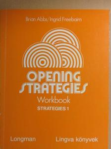 Brian Abbs - Opening Strategies - Workbook [antikvár]