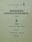 Antonid M. Javierre - Pedagógiai szöveggyűjtemény 2/1. [antikvár]