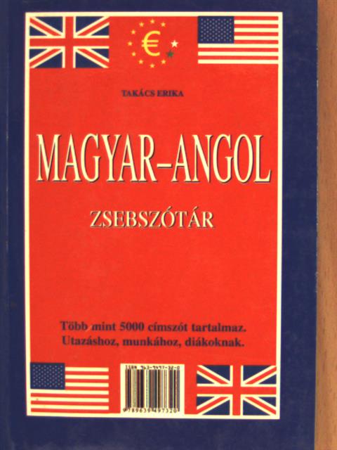 Magyar-angol/angol-magyar zsebszótár [antikvár]