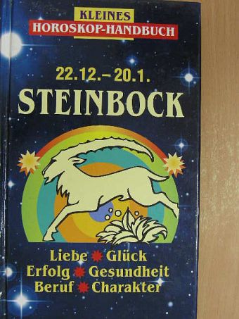 Peter Ripota - Steinbock 22.12.-20.1. [antikvár]