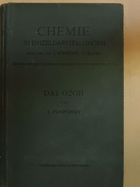 Dr. Ewald Fonrobert - Das Ozon [antikvár]