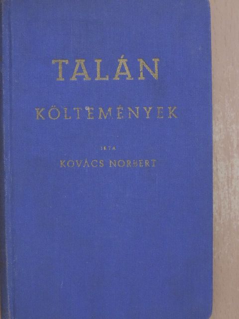 Kovács Norbert - Talán [antikvár]