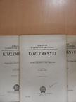 Ágoston György - A Magyar Tudományos Akadémia Társadalmi-Történeti Tudományok Osztályának Közleményei 1952/1-4. [antikvár]