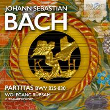 Bach - PARTITAS BWV 825-830 2CD WOLFGANG RÜBSAM