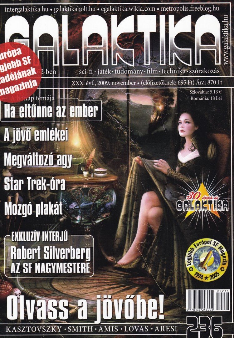 BURGER ISTVÁN - Galaktika 236. XXX. évf. 2009. november [antikvár]