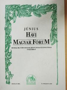 Balla József - Havi Magyar Fórum 2002. június [antikvár]