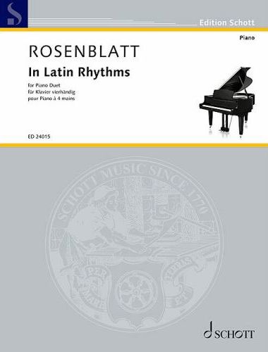 ROSENBLATT, ALEXANDER - IN LATIN RHYTMHMS FOR PIANO DUET