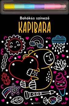 Kapibara  - Bohókás színező