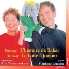 POULENC; DEBUSSY - L`HISTOIRE DE BABAR; LA BOITE Á JOUJOUX CD