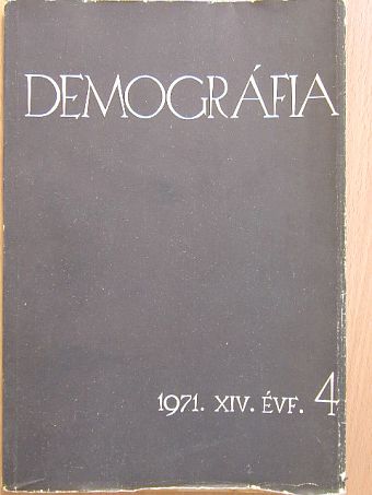 D. I. Valentej - Demográfia 1971/4. [antikvár]