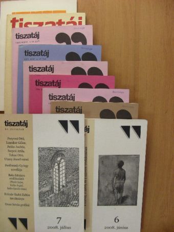 Annus József - Tiszatáj 1970., 1988., 1993-1994., 2008. (vegyes számok, 10 db) [antikvár]