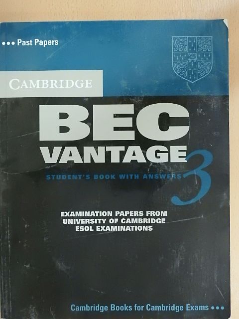 Cambridge BEC Vantage 3 - Student's Book with Answers [antikvár]