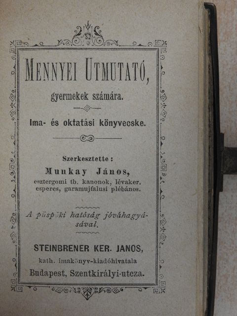 Mennyei utmutató, gyermekek számára [antikvár]