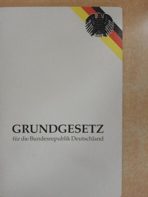 Grundgesetz für die Bundesrepublik Deutschland [antikvár]