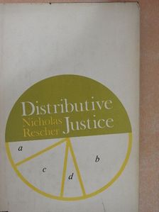 Nicholas Rescher - Distributive Justice [antikvár]