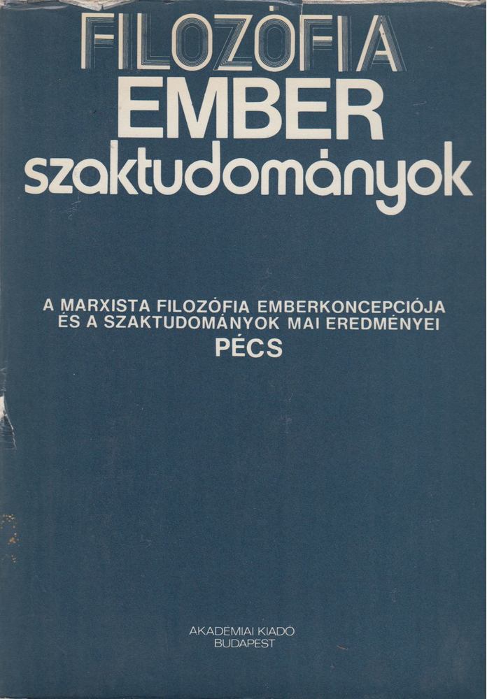 Vereczkei Lajos, Jóri János - Filozófia, ember, szaktudományok [antikvár]