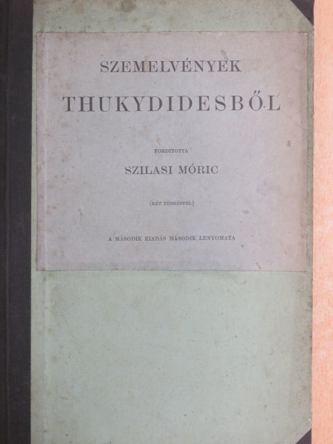 Thukydides - Szemelvények Thukydidesből [antikvár]