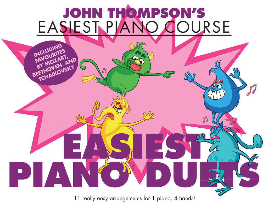 THOMPSON, JOHN - JOHN THOMPSON`S EASIEST PIANO COURSE - FIRST CLASSICAL DUETS