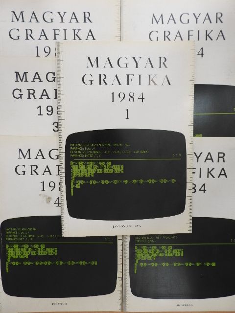Bodor Ferenc - Magyar Grafika 1984/1-6. [antikvár]