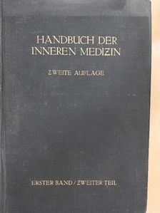 C. Chagas - Handbuch der Inneren Medizin I.2. [antikvár]