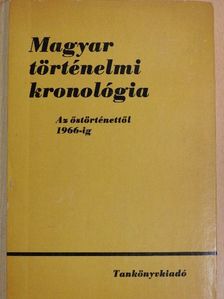Benczédi László - Magyar történelmi kronológia [antikvár]