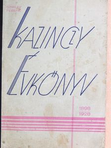 B. Palotai Boris - Kazinczy Évkönyv 1898-1928 [antikvár]