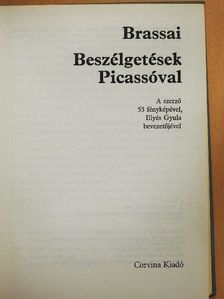 Brassai - Beszélgetések Picassóval [antikvár]