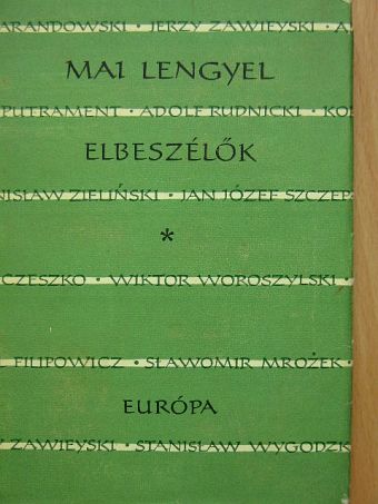 Adolf Rudnicki - Mai lengyel elbeszélők [antikvár]
