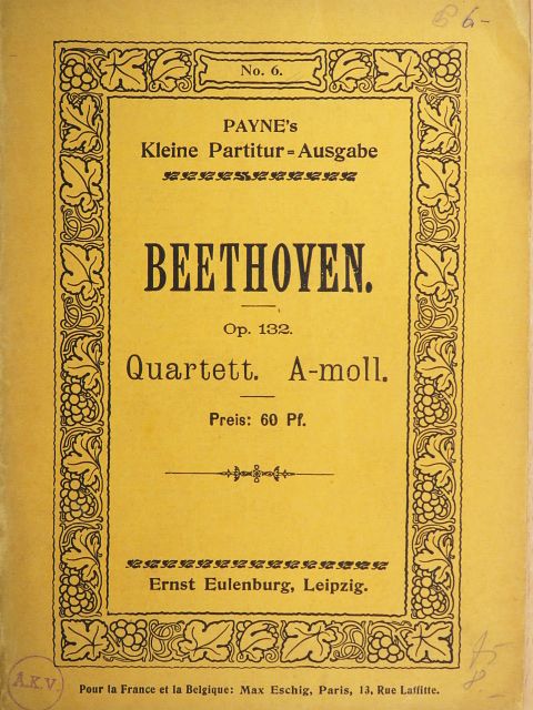 Beethoven - Quartett No. 15. A-moll [antikvár]