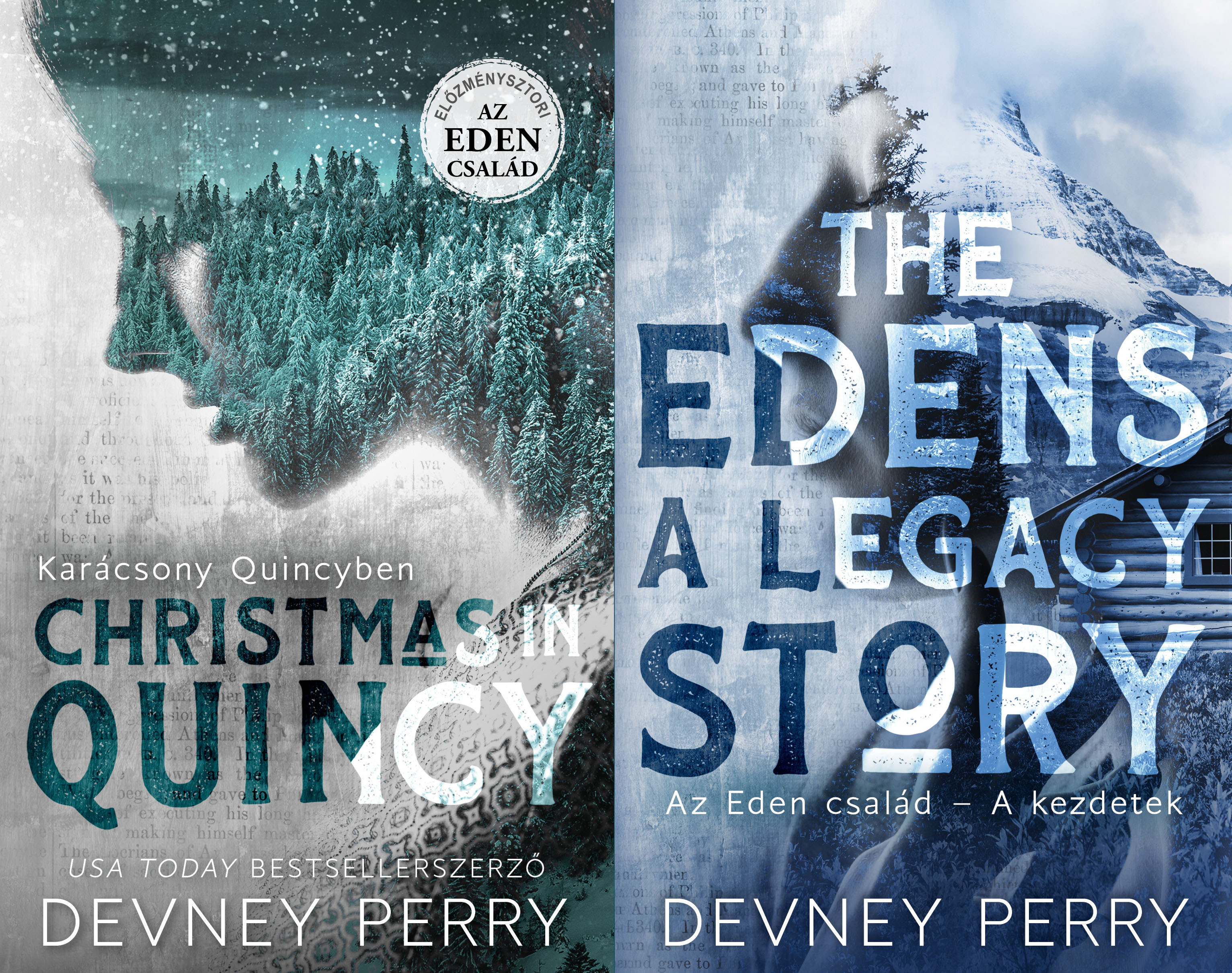 Devney Perry - Christmas in Quincy &amp; The Edens - A Legacy Story