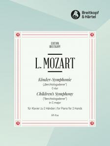 MOZART,L. - KINDER-SYMPHONIE ("BERCHTOLSGADENER") C-DUR FÜR KLAVIER