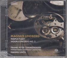 MAGNUS LINDBERG - TEMPUS FUGIT VIOLIN COCERTO NO.2 SACD ZIMMERMANN LINTU