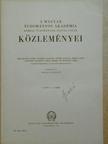 Bognár Rezső - A Magyar Tudományos Akadémia Kémiai Tudományok Osztályának Közleményei [antikvár]