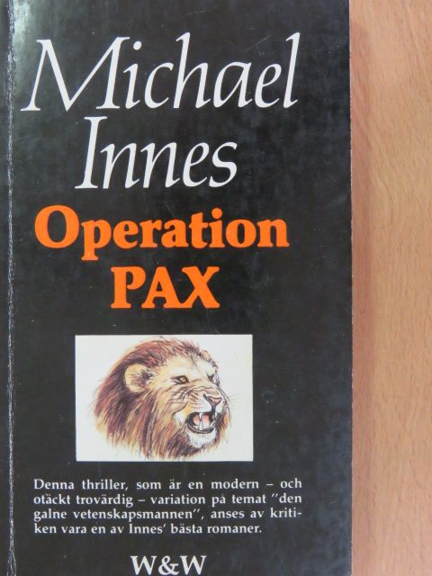 Michael Innes - Operation Pax [antikvár]
