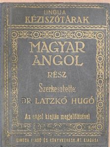 Magyar-angol és angol-magyar kéziszótár I. [antikvár]