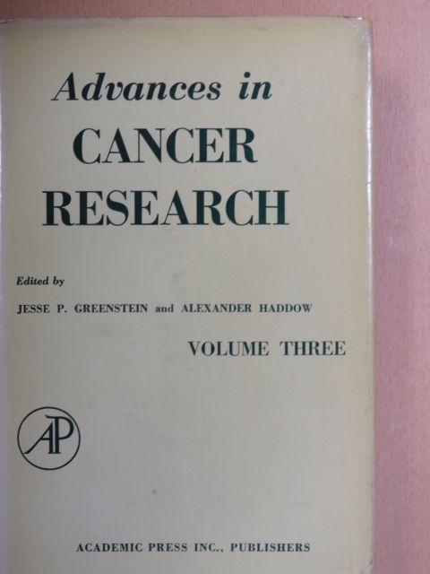 A. Pullman - Advances in Cancer Research 3. [antikvár]
