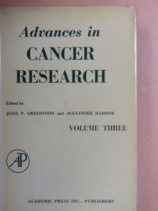A. Pullman - Advances in Cancer Research 3. [antikvár]