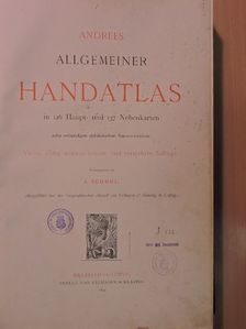 Andrees allgemeiner Handatlas [antikvár]