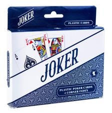 Joker dupla - 100% plasztik póker kártya, 4 indexes