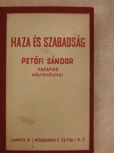 Petőfi Sándor - Haza és szabadság I-II. [antikvár]