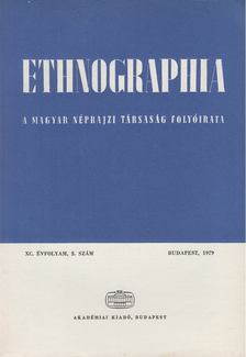Hofer Tamás - Ethnographia 1979/2. [antikvár]