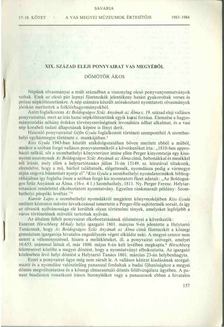 Dömötör Ákos - XIX. század eleji ponyvairat Vas megyéből [antikvár]