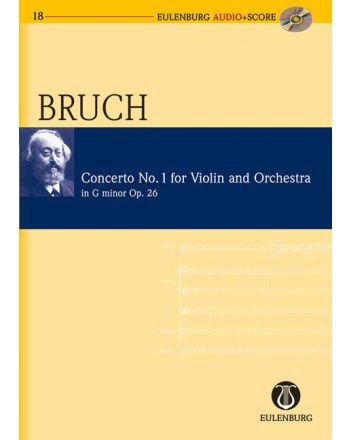 BRUCH - CONCERTO NO.1 FOR VIOLIN AND ORCHESTRA IN g MINOR OP.26, SCORE + AUDIO