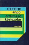 HORNBY, A S - Oxford angol értelmező kéziszótár [antikvár]