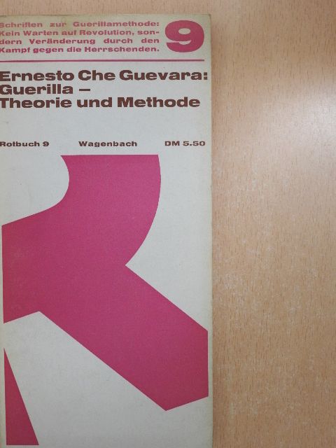 Ernesto Che Guevara - Guerilla - Theorie und Methode [antikvár]