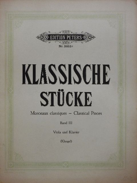 Bach - Klassische Stücke III. [antikvár]