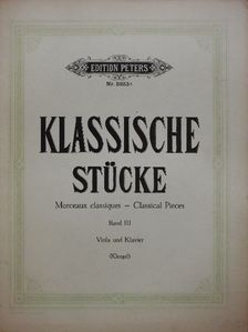 Bach - Klassische Stücke III. [antikvár]