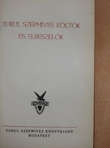 Babay József - Turul szépmíves költők és elbeszélők [antikvár]