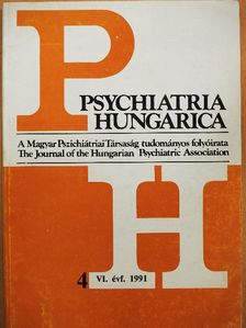 Dr. Pisztora Ferenc - Psychiatria Hungarica 1991/4 [antikvár]