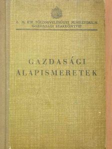 Gazdasági alapismeretek [antikvár]